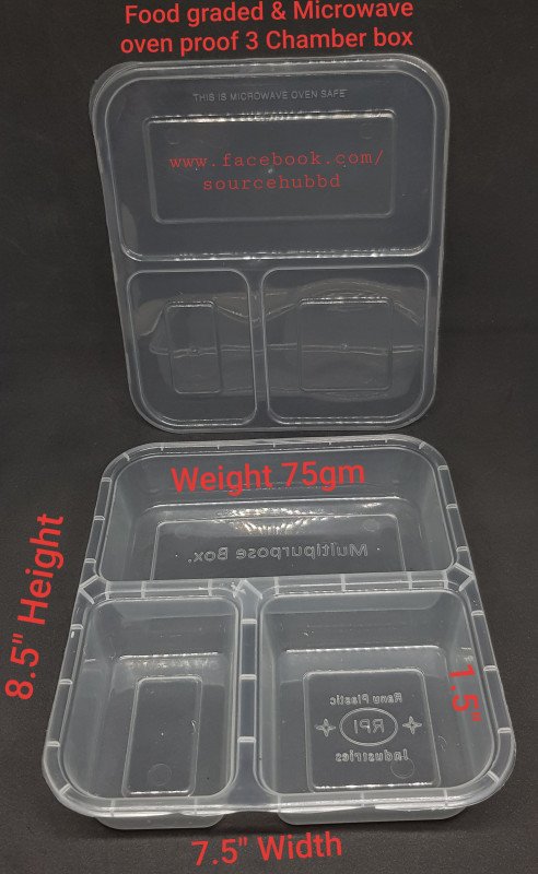 3 Chamber Box